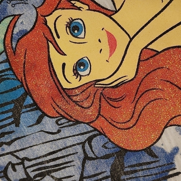 Disney Princess Little Mermaid short sleeve Ariel 2T - Picture 3 of 5